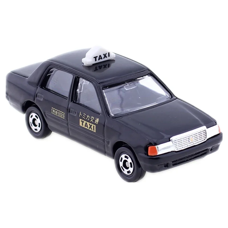 Takara Tomy Tomica No. 051 Toyota Crown Comfort Taxi 1/63 Dome Card Simulation Diecast Automotive Model Ornaments Cas Toys Gift