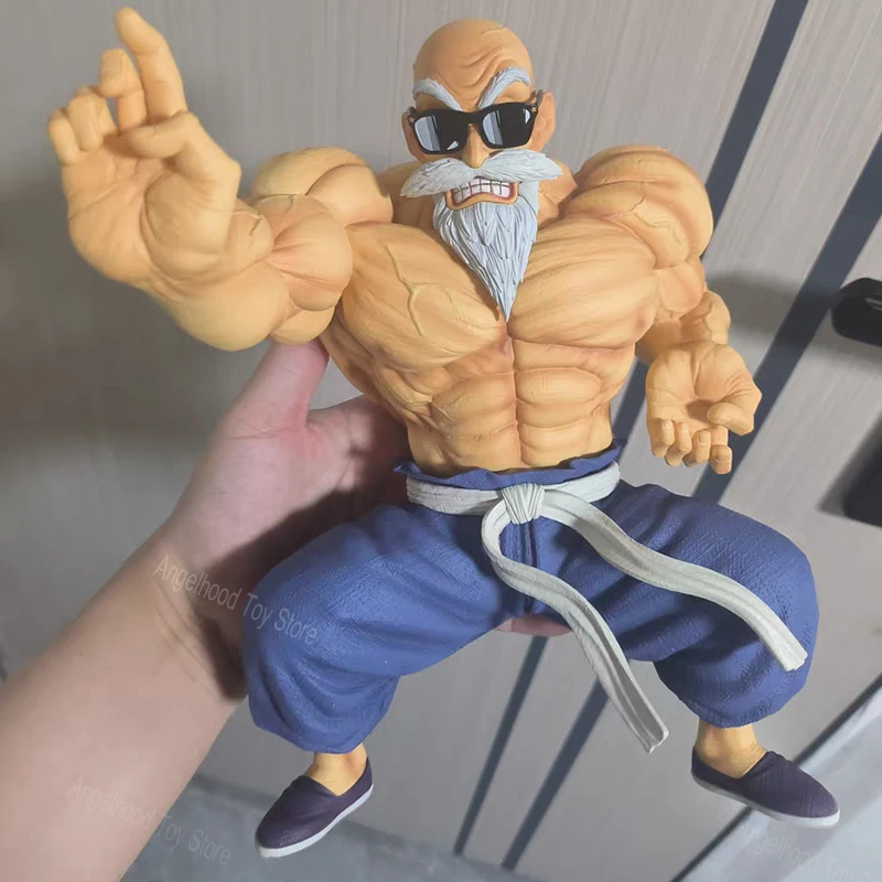 

Экшн-фигурка Dragon Ball Z Master Roshi, 24 см, укрепляющая мышцы, искусственная кожа, коллекция аниме, статуэтка из ПВХ, рождественский подарок