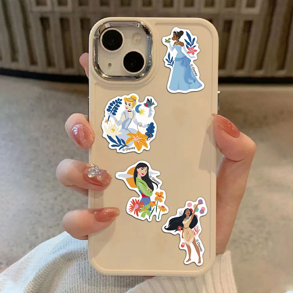 50/200 قطعة ملصقات الأميرة الكرتون لطيف الشارات DIY بها بنفسك مذكرات الكمبيوتر المحمول الأمتعة سكيت الكتابة على الجدران الشارات لعبة طفل هدايا عيد الميلاد