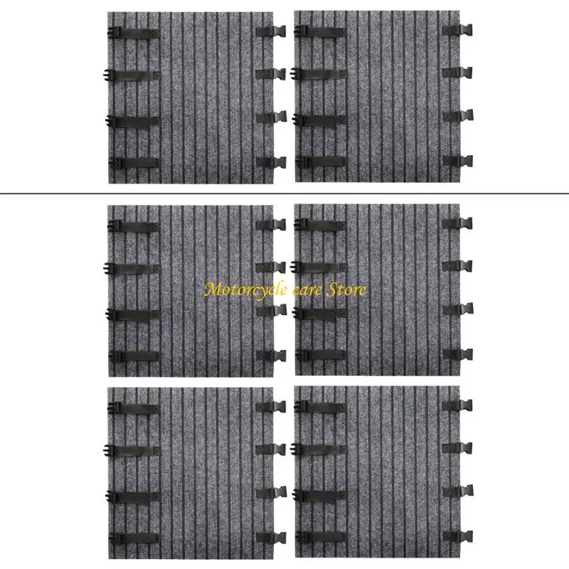 

U75F Easy Installation Step Protector Guard for Motorhome Pedals Requiring No Tools For Folding Mechanism for Hassle Setup