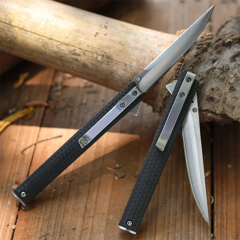 Mini Magic Pen Knife Outdoor Knife High Hardness Folding Knife Portable Folding Knife Self Defense Outdoor Military Knife