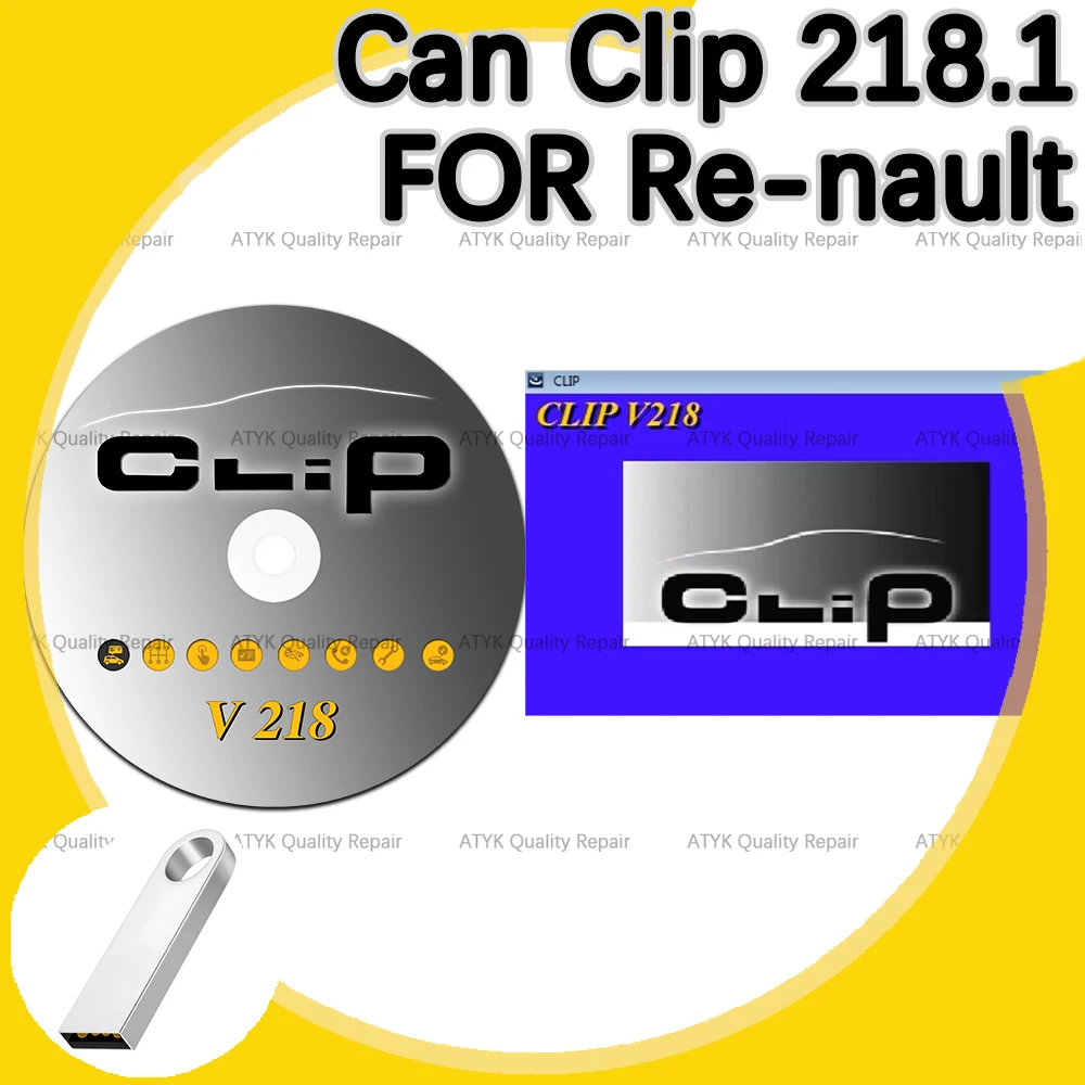 

CanClip 218 FOR Re-nault Diagnostic equipment Auto Repair Vehicle Maintenance can clip 218 scanner automotriz inspection tools