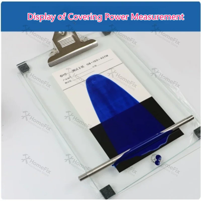 100pcs Diagonal Grid Opacity Test Card, Black White Reflectivity Chart for Coating Paint Drawdown Test