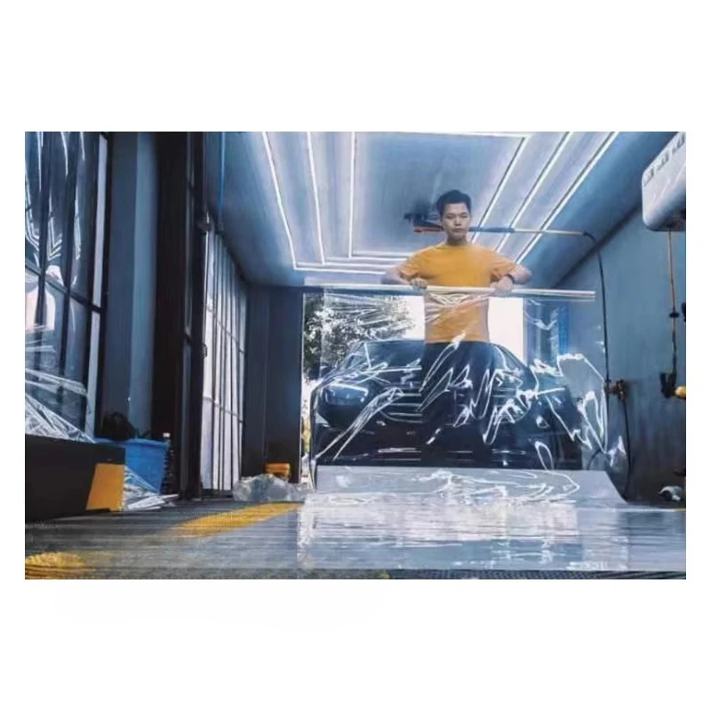 Anti-scratch transparent ppf self-repair roll body car wrap transparent body film