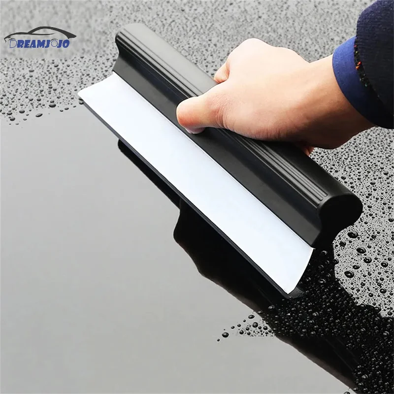 

Car Flexible Silicone Wiper Window windshields Cleaning Scraper Silicone Handy Squeegee Auto Blade Clean Scraping Film Scraper