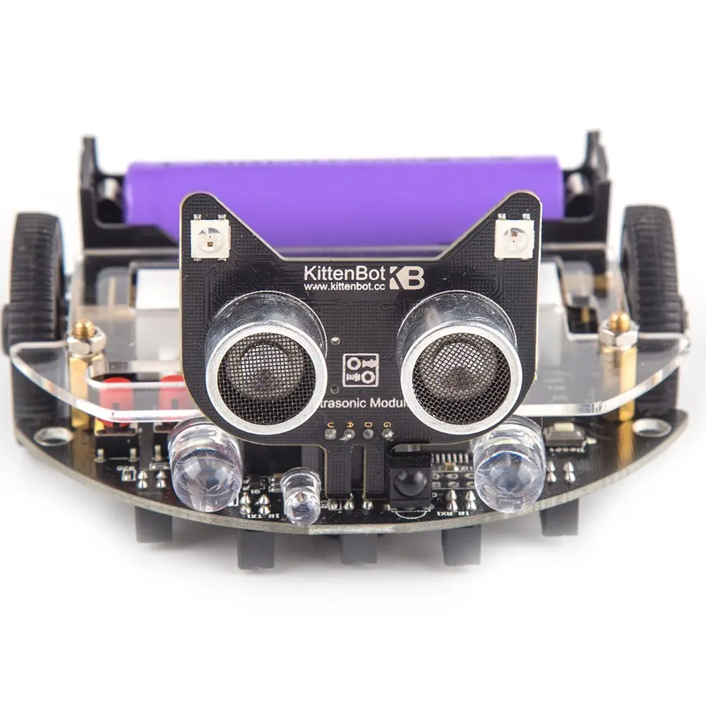 KittenBot Mini LFR Programmable Robot Kit - Scratch 3.0 - Support Python Program