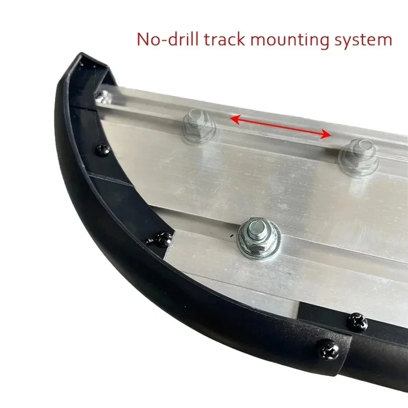 High Quality No Drilling Aluminium Side Step Bars Running Boards Offroad Exterior Accessories 2024‑2025