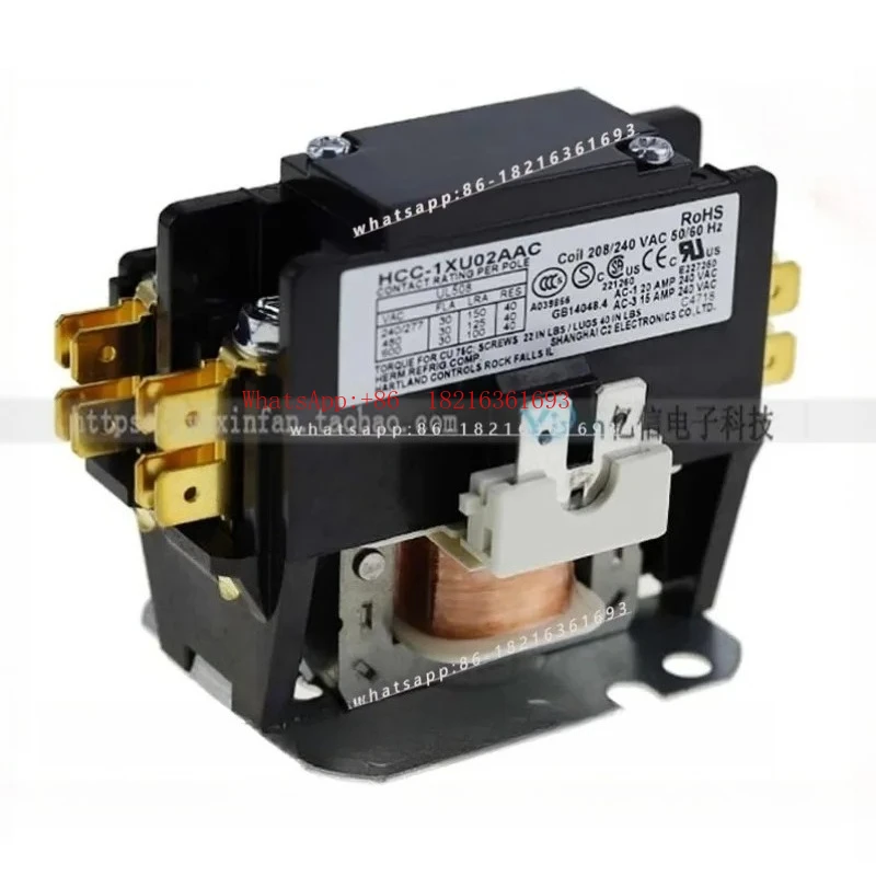 Monopole with Busbar, AC Contactor 5164 HCC-5164 XU02AAC 208V-240V 30A