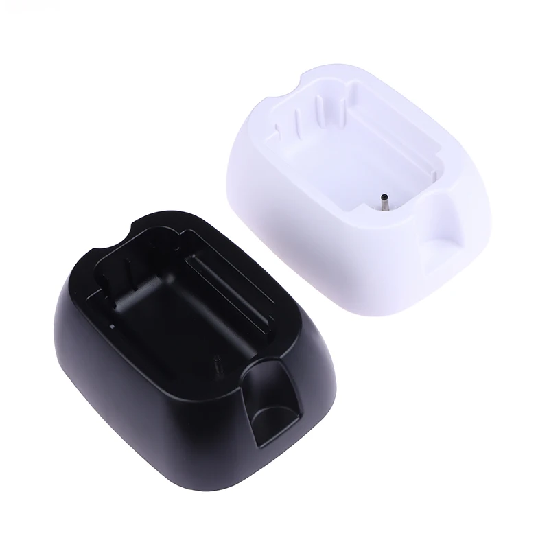 Base de plástico para acessórios de broca de unhas, base resistente para todos os tipos de máquina de polimento de unhas, uso doméstico e em salão de beleza, 1 peça