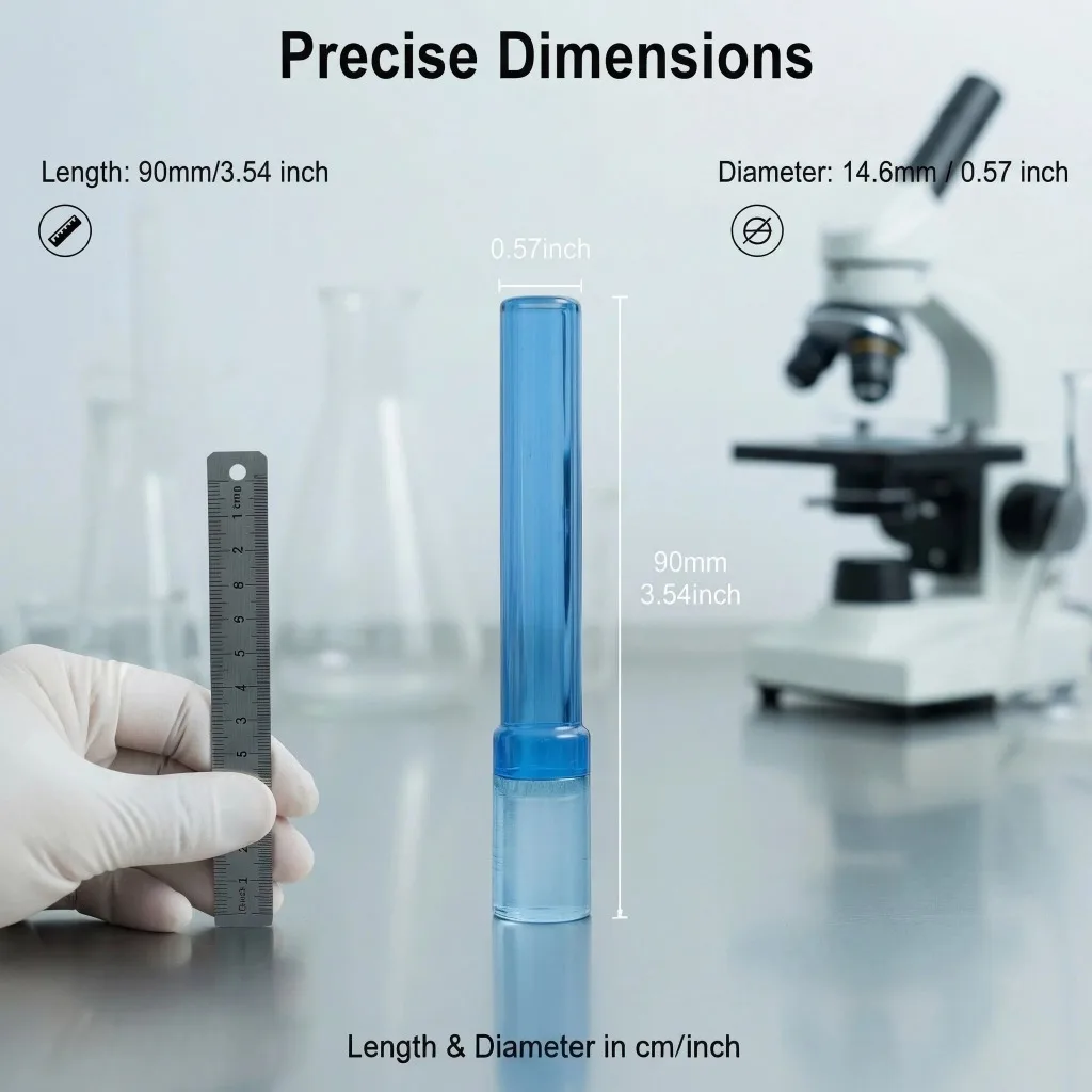Arizer Solo 3 XL Color Glass Stem Tube 90mm Long Straight Accessories