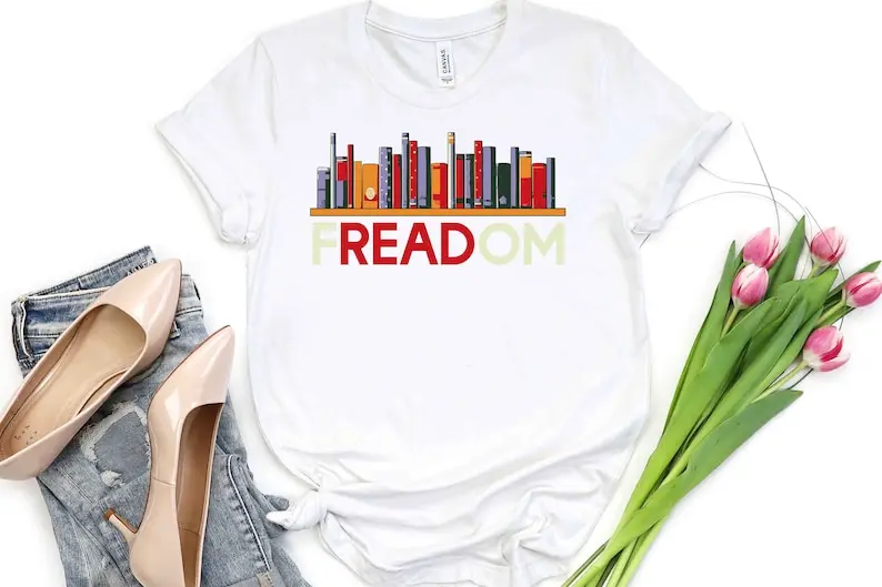 Books Teacher Librarian Gift T-shirt Social Justice Bookish Short Sleeve Top Tees O Neck 100% cctton Fashion Streetwear y2k goth