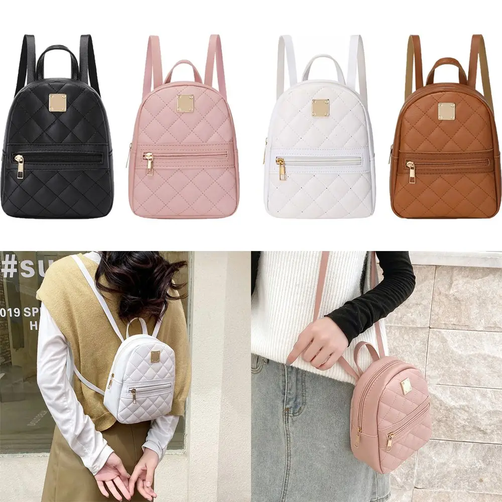 Luxury Lingge Embroidery Handbags Multi-Function Ladies Crossbody Women Messenger Bag Mini Small Backpack Female Shoulder Bag