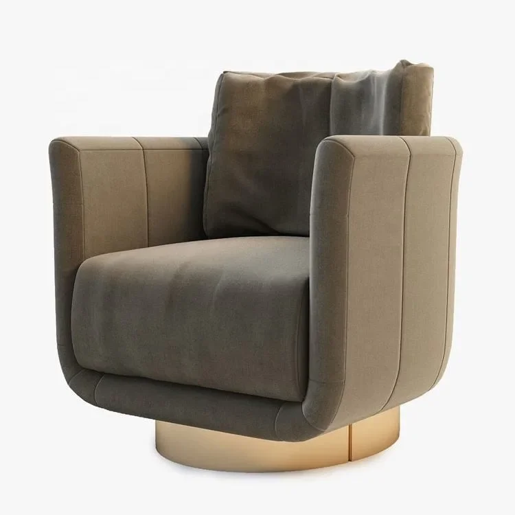 

# Interior Decoration Swivel Chair Rotating Single Seat Sofa