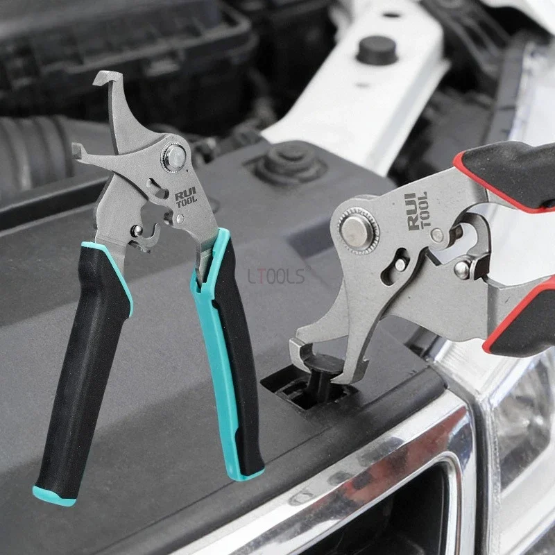 Car Buckle Pliers Stainless Steel Buckle Screwdriver Disassembly Plastic Rivets Rubber Round Nails Sturdy Corrosion-resistant