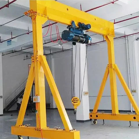 Electric Hoist Garage 10 Ton Gantry Crane 1 Ton Portable Price Chinese Supplier 60hz Indoor