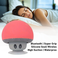Mini Mushroom Bluetooth Speaker - Creative Mini Suction Cup Portable Smart Speaker for Family Parties and Small Parties