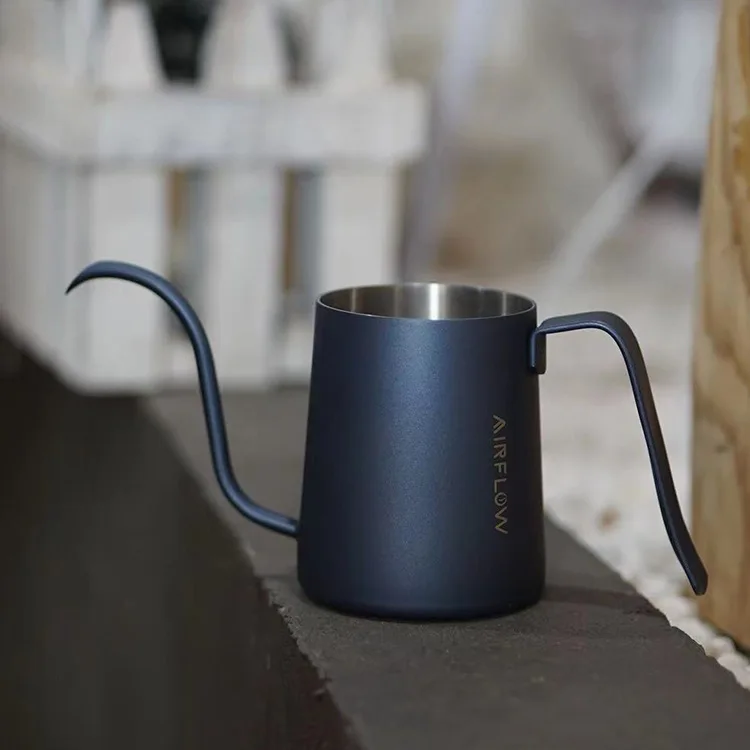 

DSA Airflow Coffee Dovetail Mini Portable Hanging Ear Hand Punch Coffee Pot, Thin Mouth Stainless Steel Long Mouth Coffee Pot