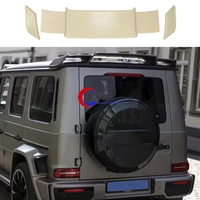 New Brabus Style Roof Rear Spoiler Top Tail Wing For Benz G Class G500 G550 G63 G350 W464 2019- 2022 Carbon Fiber Printed