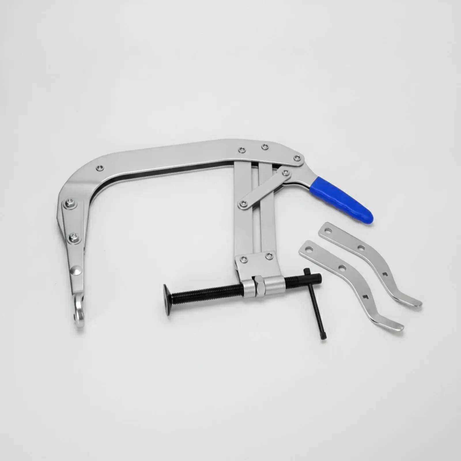 8 Inch Poppet Valve Spring Compressor with Adjustable Compression Mechanism for Auto Hobbyist Workshop Tool