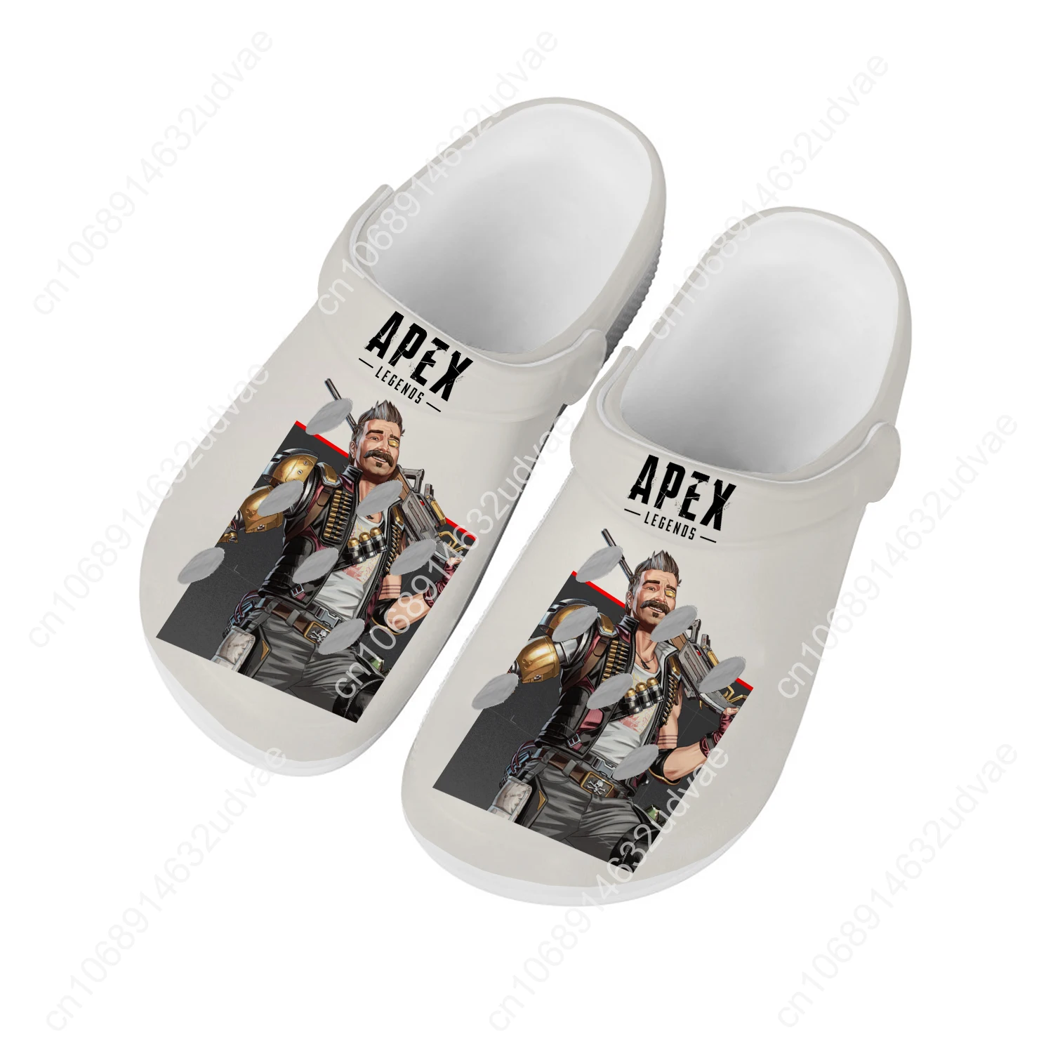 A-Apex Legends Water Shoes Mens Womens High Quality Fashion Home Garden Clogs Customizd Sandals Beach Breathable Hole Slippers