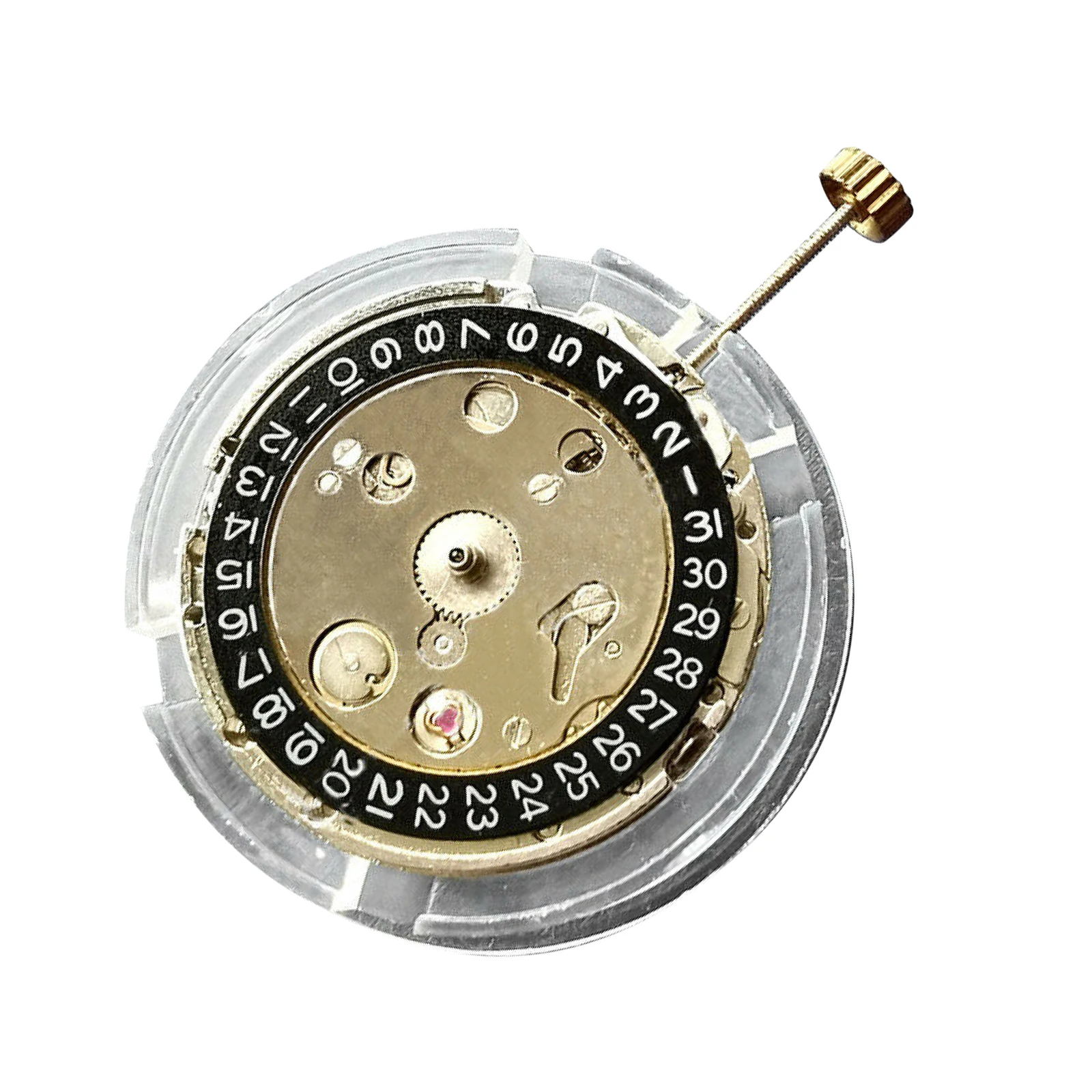 Date At 3 O'Clock For Miyota 2813 8215 Watch Automatic Mechanical Movement 3-Hands Black Single Calendar Watch Repair Parts image 3