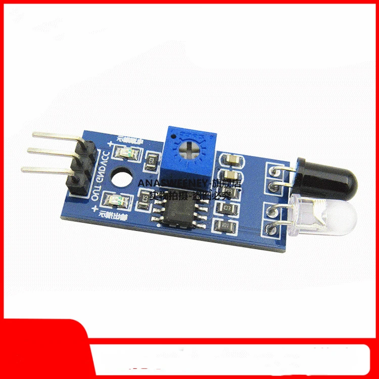 

Intelligent Car Obstacle Avoidance Sensor Module Infrared Tube Module Photoelectric Reflection Sensor Tracking