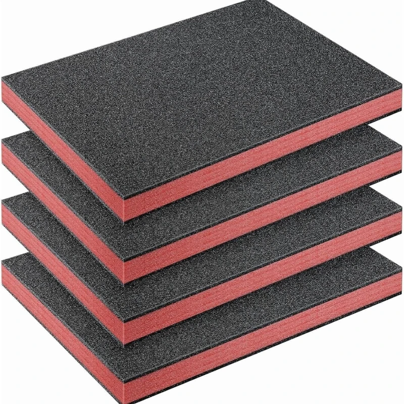 Polishing Sanding Sponge Block Pad Toolbox Liner Insert Sheet Tool Box Foam Inserts - Camera Case Cushioning Packing Pads