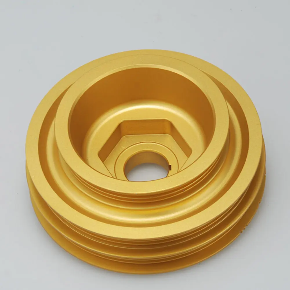 EPMAN Racing Light Weight Aluminum Crankshaft Pulley For Honda Civic Si Integra B-Series 99-00 EP-PYCP011B16