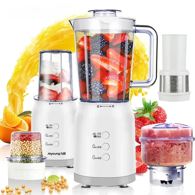 

Joyoung Multifunctional Blender 4 Cup Juicer Grinder Mincer Baby Food Processor Juice Extractor Soy Milk Maker - JYL-C022E