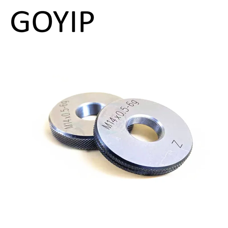 M11  M12  M13  M14  M15  M16  M17  M18  M19  M20 6G Metric Thread Ring Gauge Go And No-Go Gage Support Customized