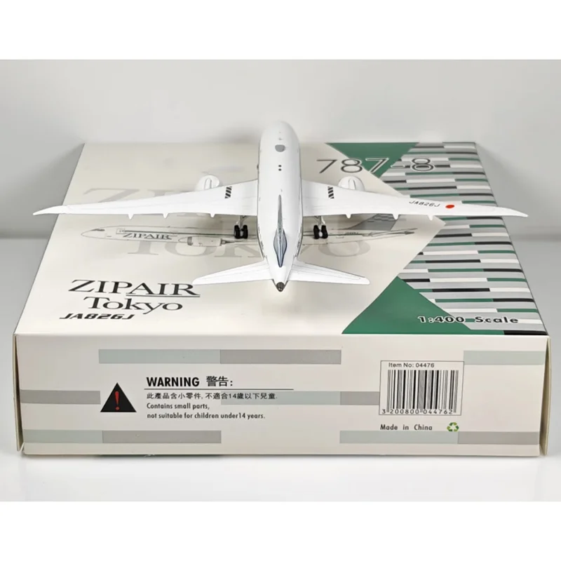 Phoenix Diecast 1/400 Scale 04476 Japanese ZIPAir B787-8 JA826J Alloy Aircraft Model Collection Toy