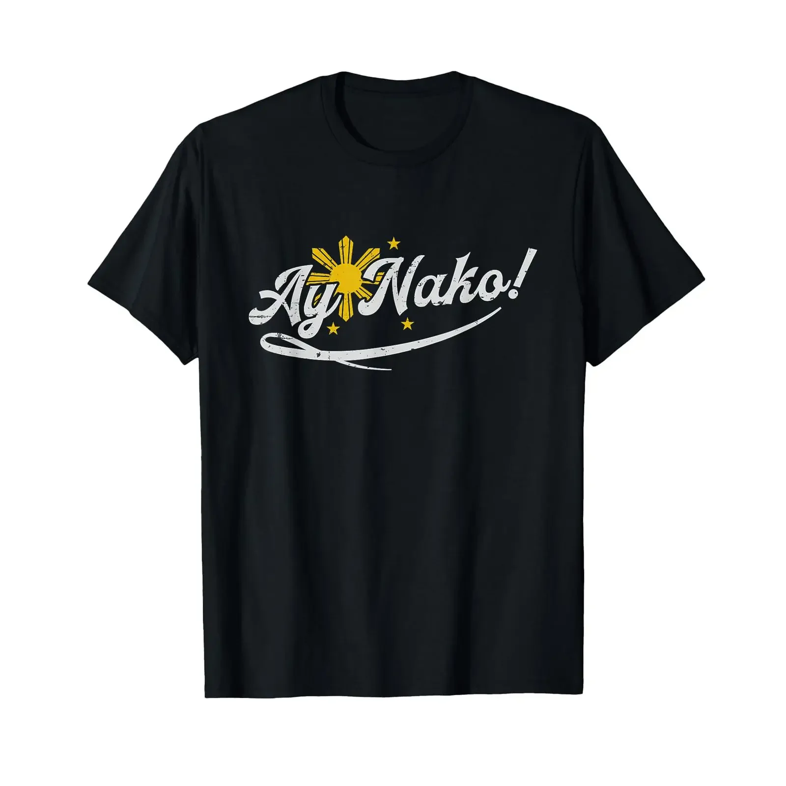 Ay Nako for a Pinoy Filipino Pride T Shirt black s vintage Washed Slightly fashion designer clothes streetwear