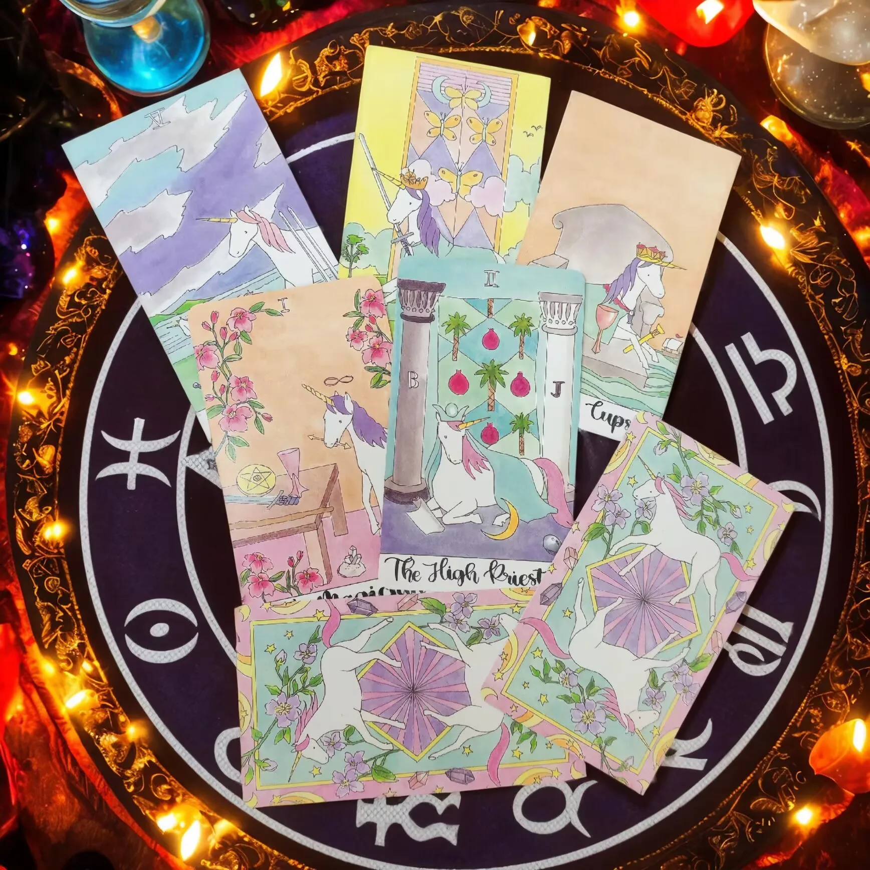 

Crystal Unicorn Tarot Cards