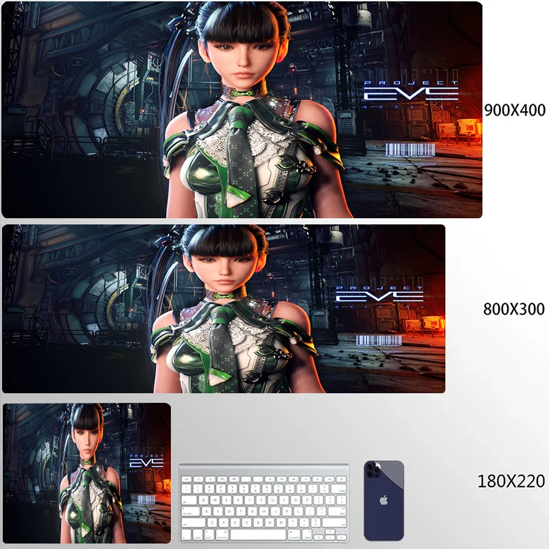 ステラーブレイド　イヴ　中型マウスパッド ステラブレードプロジェクト搭載 ゲーミングマウスパッド 300x600mm