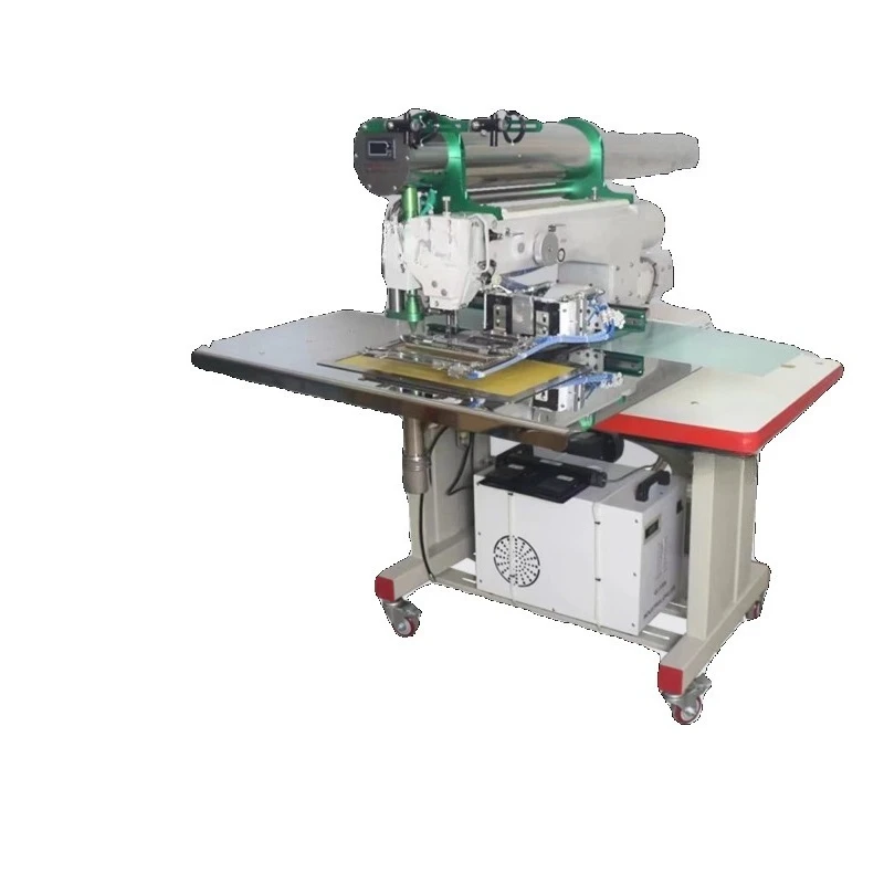 Automatic bag opening machine, clothing denim single and double eyebrow pocket opening machine