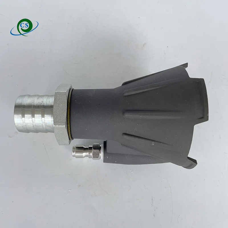 4000psi Venturi Sludge Sucker Vacuum Pump Mud Sucker Extractor Head for Removing slurry from car wash Bay/Chemical Spills