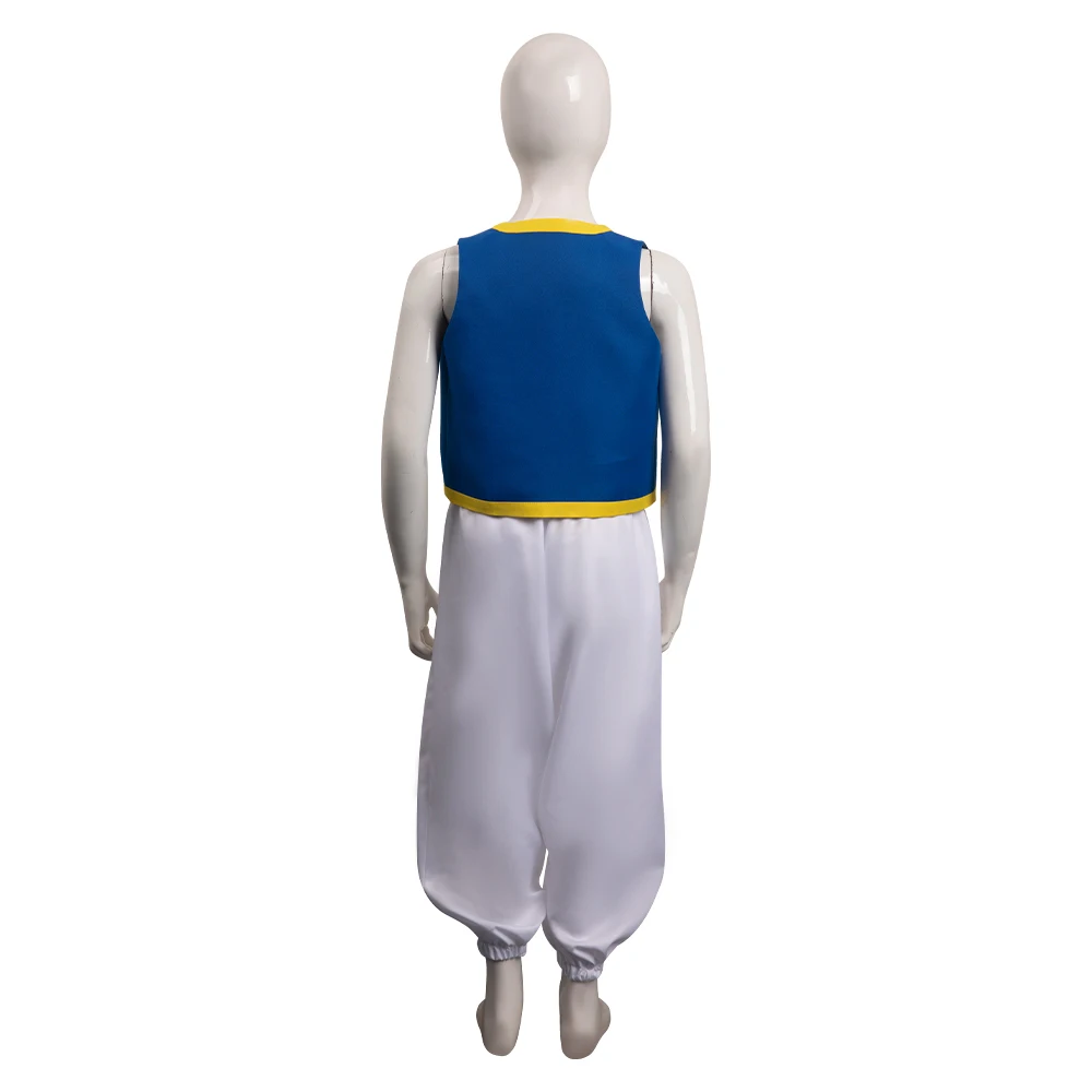 Kinopio Cosplay Hat Crianças Meninos Sapo Traje Bros 2 Cogumelo Cap Fantasia Vest Calças Halloween Carnival Party Disfarce Outfits