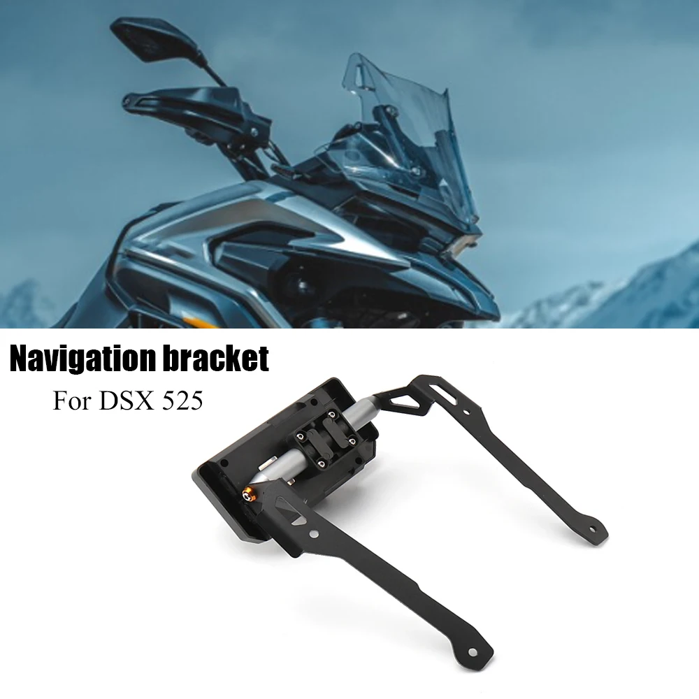 

Motorcycle Accessories Mobile Phone Mount Bracket New 12/22mm GPS Mount Navigation Bracket For VOGE DSX 525 DSX525 DS525X 2023