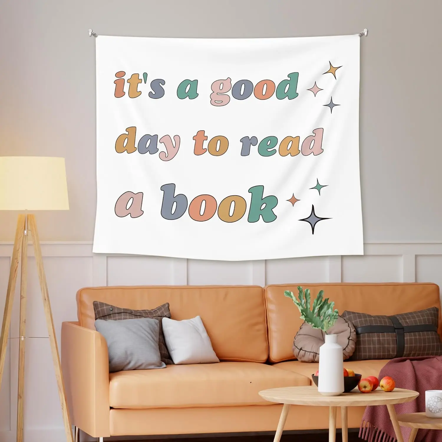 Reading Quote Tapestry 