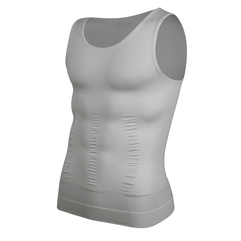 Compressieshirt voor heren voor body shaper afslankvest strak buikondergoed tanktop