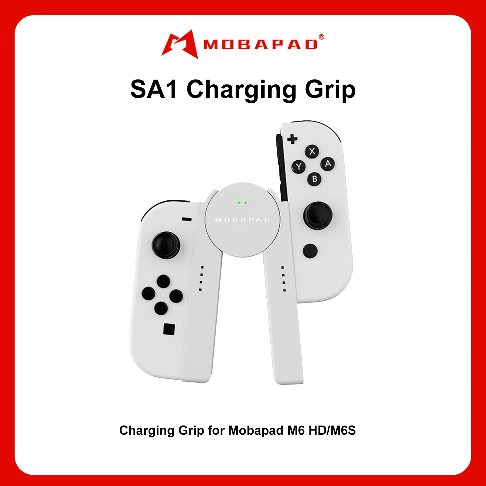 MOBAPAD SA1 Switch Charging Grip for Nintendo Switch Adjustable Charging Stand Play While Charging Compatible Mobapad M6 HD