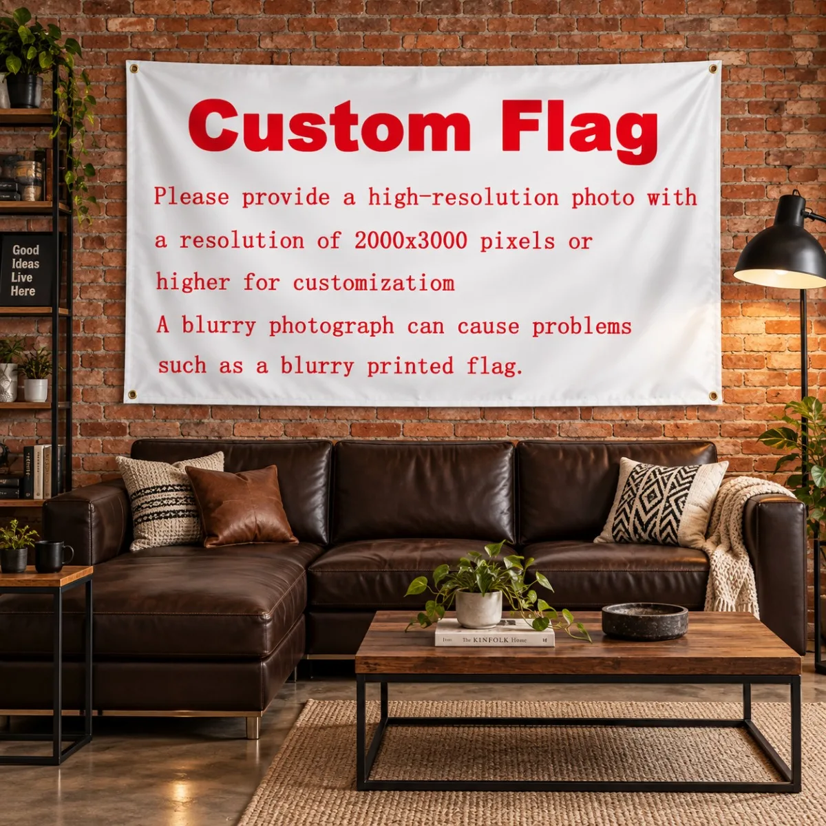 Custom Flag Banner Personalized Logo Photo Text Print Your Own Design High Resolution Polyester Flag