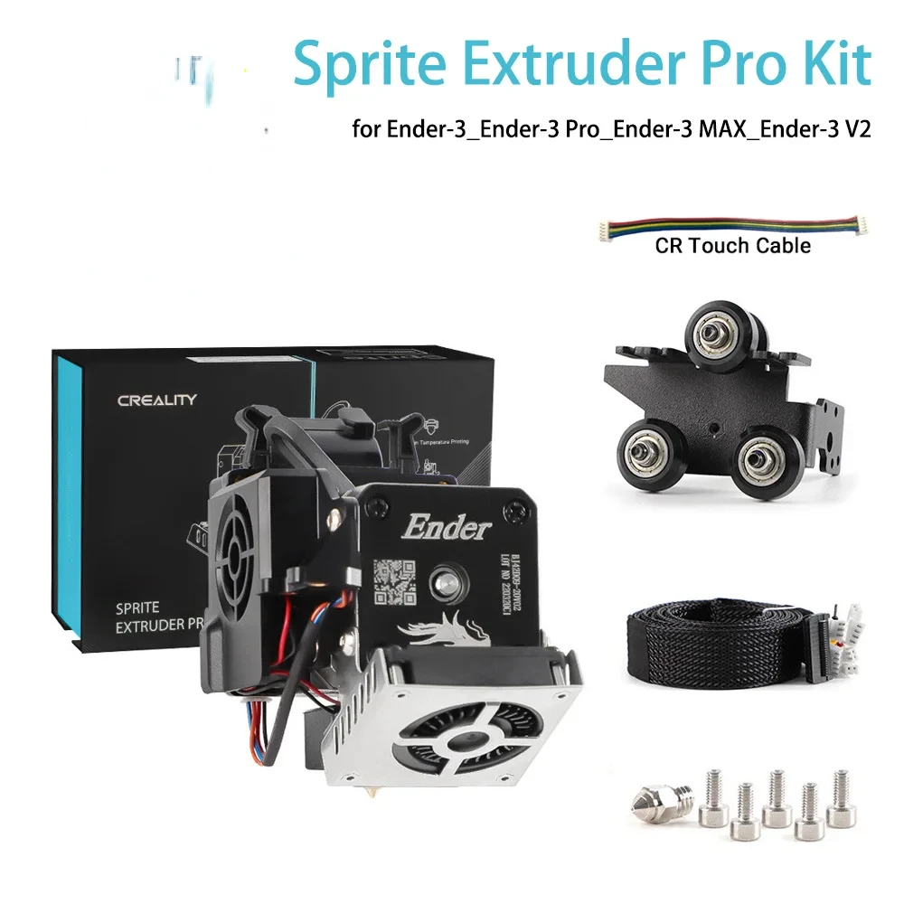 

Экструдер Sprite Pro Kit 300 ℃ Высокотемпературная печать 3 5 1, передаточное число, прямой привод, экструдированный принтер серии -3