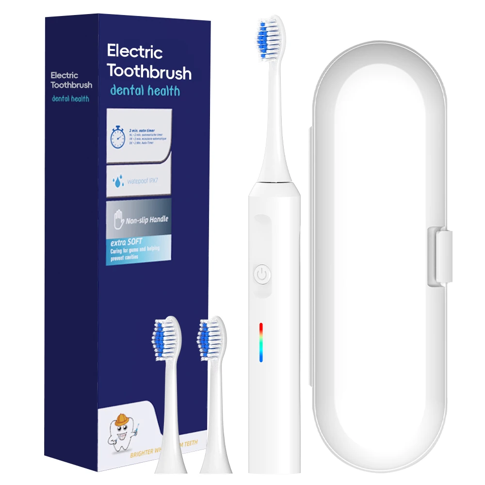 Smart Sonic Care Electric Toothbrush, Rechargeable Acoustic Wave Toothbrushes, Compatible with Philips Sonicare Toothbrush Heads