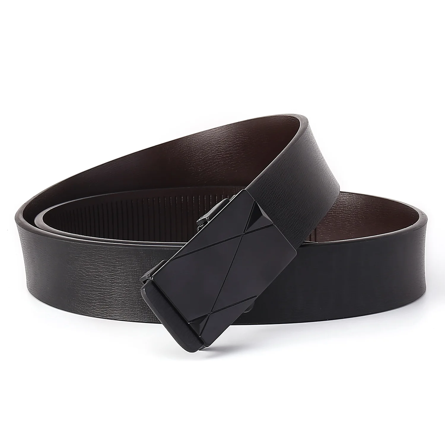 Herren-Taillengürtel, Premium-Gürtel mit Automatikschnalle, modischer Freizeitgürtel für Herren, Business-Gürtel, passend zu Anzügen – Detail 6