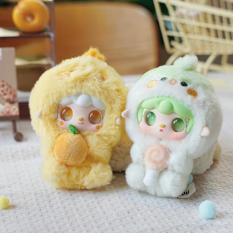 

Yooki V10 Blind Box Hug Gourmet Mystery Box Plush Kawaii Animal Theme Room Desktop Decor Collectible Cute Figures Girl Kidn Gift