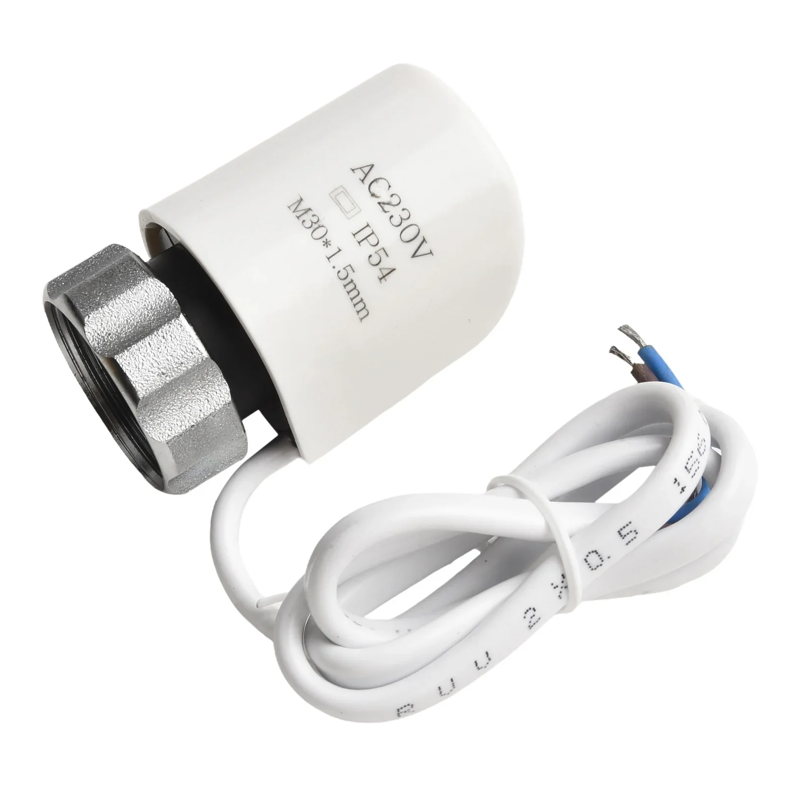 1pc AC230V Electric Thermal Actuator For Floor Heating Radiator Valve Underfloor Heating Radiator Valve Systems M30*1.5mm