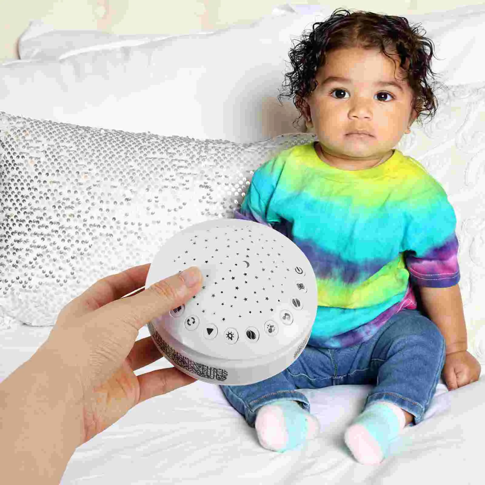 Máquina de aprendizaje, proyector, lámpara de noche, juguetes de techo portátiles para niños, Mini sonido Musical cómodo