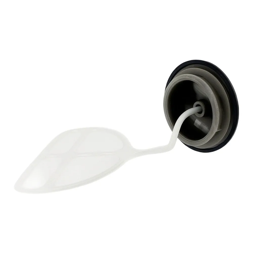 Fuel Tank Replacement Cap Made from Fuel-Resistant PP Plastic with Compression Seal and Integrated Strap for Stability
