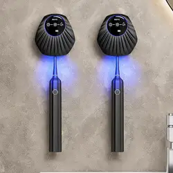 Portable Electric Toothbrush Sterilizer UV Disinfection Bathroom Toothbrush Drying Holder Travel Portable Household Sterilizing